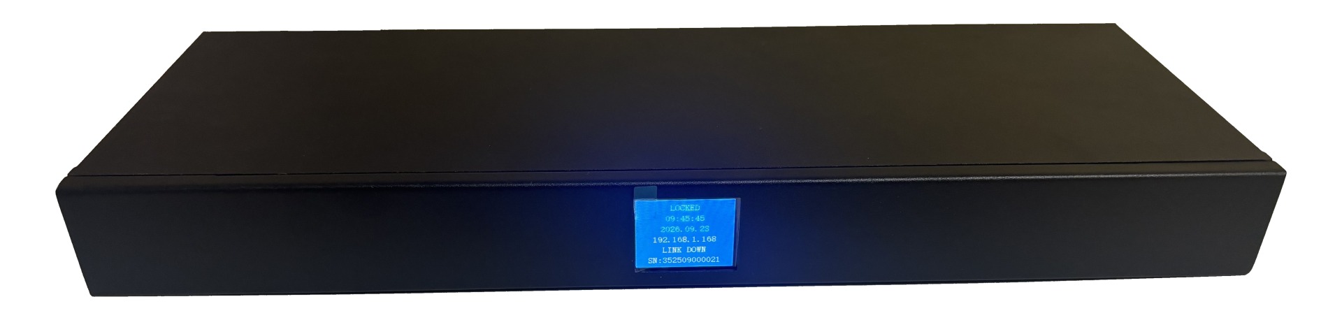 时曜 SY-4096 半宽 1U 机箱前面板外观